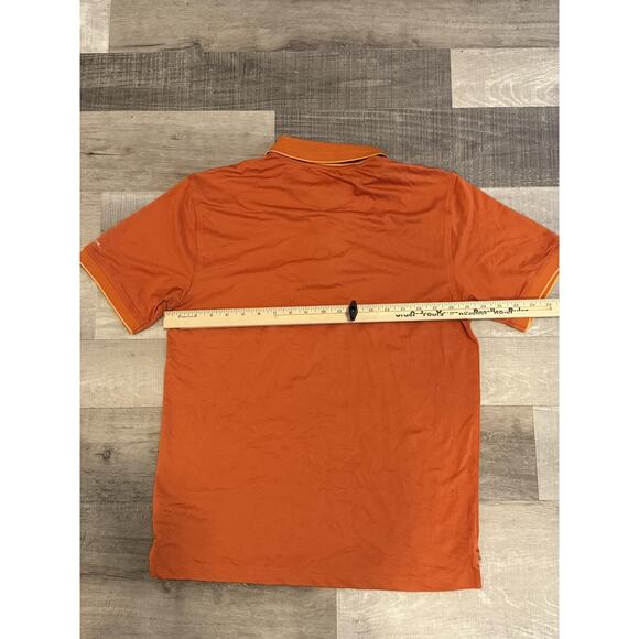 Walter Hagen Polo Shirt Mens Small Orange Clubhouse Golf Performance Lightweight - Picture 7 of 8